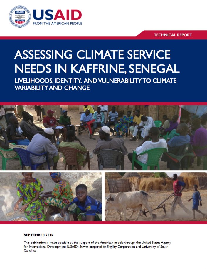 weADAPT1's tweet photo. How do you assess #climate service needs? Read insights from #Kaffrine, #Senegal: https://t.co/lUHer6NX3k | weADAPT @USAID #ICCS5 https://t.co/ATdfdl1Efo