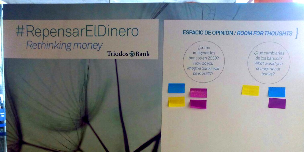triodoses's tweet photo. Have your say with HT #RethinkingMoney in our debate at #NESIForum: How do you imagine banking by 2030? What should change? https://t.co/s2YVcjvZok