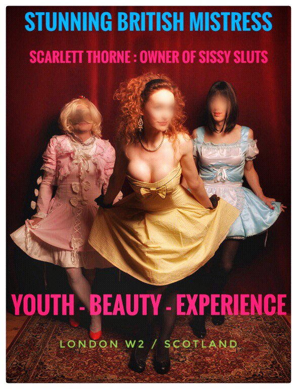 Mistress Scarlett Thorne London BDSM on Twitter: "#sissy #maid #slaves