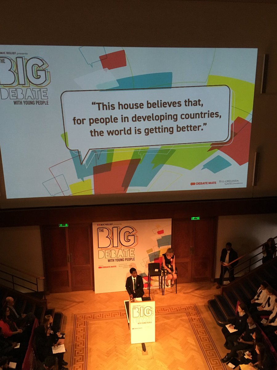 gatesfoundation's tweet photo. "Through education, the people receiving aid can be the next Stephen Hawking" #bigdebate https://t.co/hYHa2PuOhZ
