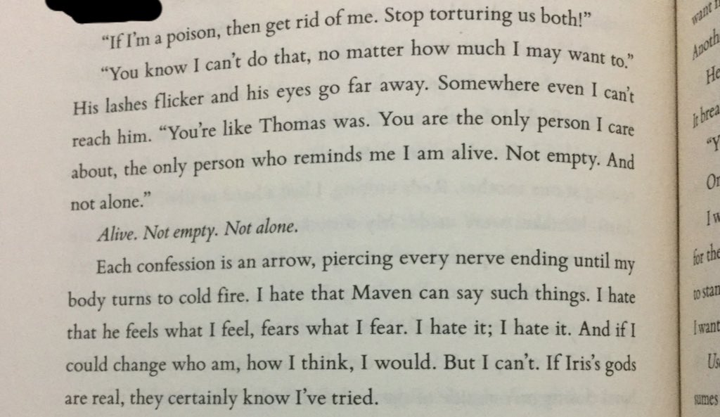 luckilyreading's tweet photo. Clinging to this for dear life #Mareven https://t.co/XotyrF7aXI