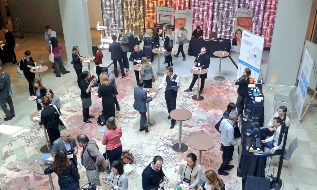 EUATCNews's tweet photo. Everyone's hungry after a morning of insight &amp; learning in our Master Class sessions
Rudy Tirry's Welcome Address starts at 1pm
#euatc2017 https://t.co/0x52C191JI
