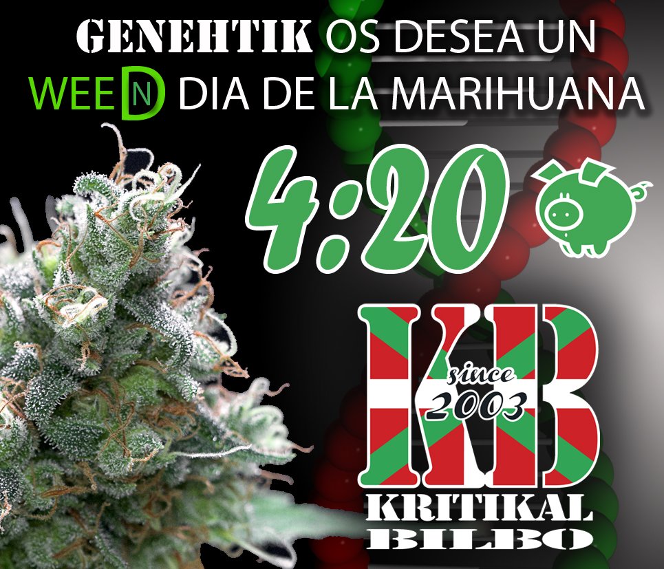 GenehtikEs's tweet photo. Feliz dia de la #marihuana #420 a todos los usuarios de #cananabis https://t.co/M5vhTvgudI