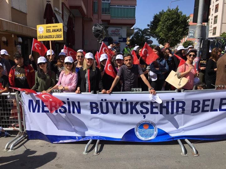 "ANAMUR UĞUR ULUSLARARASI BİSİKLET YARIŞINDA