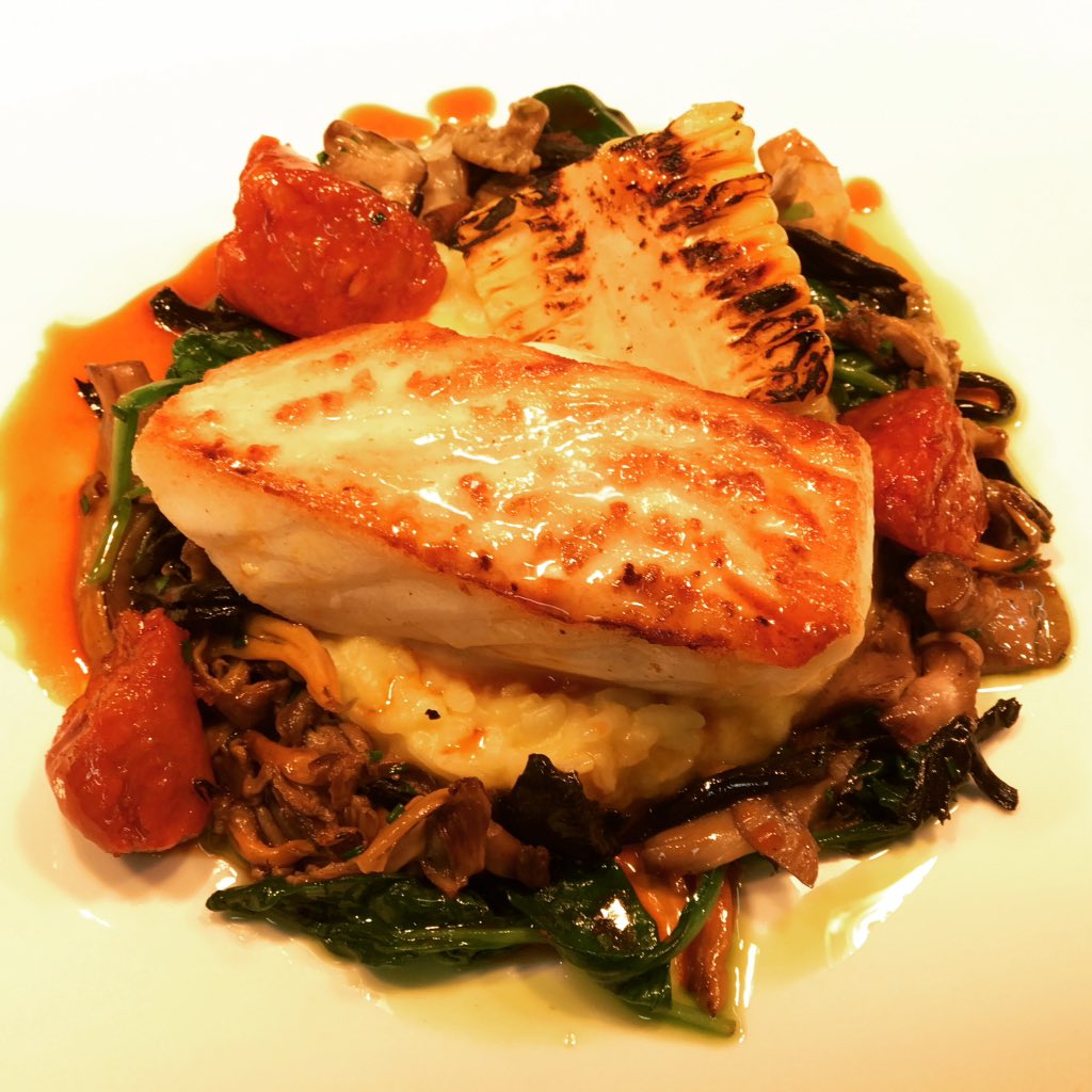 It's all about the food, #halibut #freshfood #local #ByTheSea with love <a href="/JuliasWalks/">Julia's Walks</a> <a href="/iFootpath_Accom/">A Place To Stay</a> <a href="/coleridgeway/">Coleridge Way Walk</a>