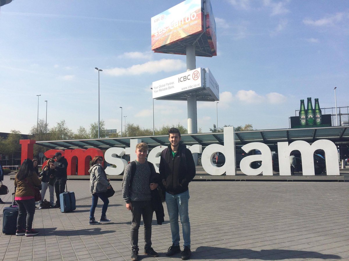 UOSFC_Jailbreak's tweet photo. In 2nd place is Making a Mark who travelled 381 miles to arrive in Amsterdam in 17 hours. Quality stuff boys! 😎 https://t.co/iE9Cz9s2Rj