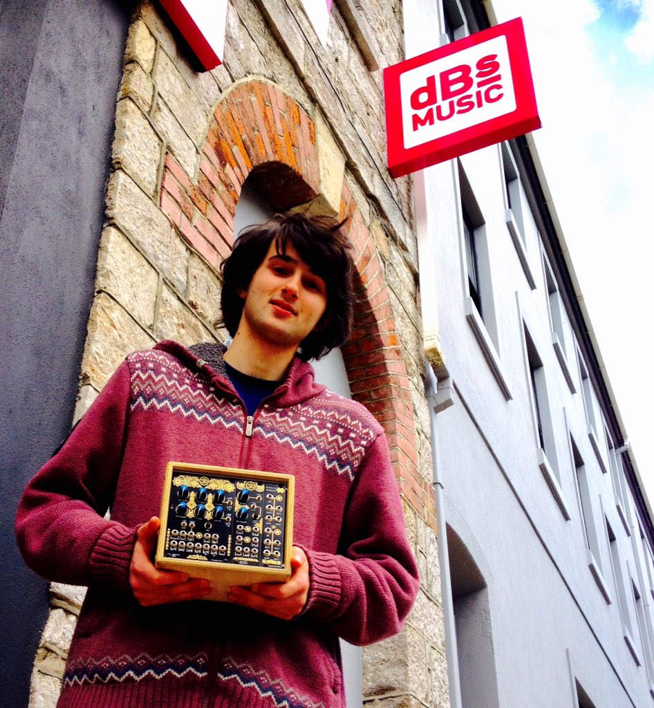 dBs_Institute's tweet photo. dBs Music #Plymouth student, Fenn Marks heads to @Superbooth_bln #Berlin to show his #Omsonic synth modules - https://t.co/Q1zyQ7Uwq3 https://t.co/DfItNGILA2