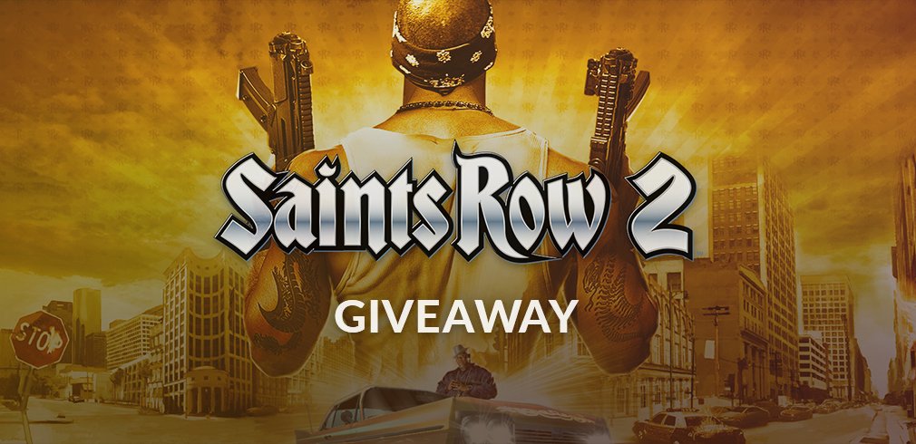 In collaboration with <a href="/deepsilver/">Deep Silver</a>, we are giving away Saints Row 2 to everyone for the next 48hrs! ow.ly/kv2430b0FYp #giveaway