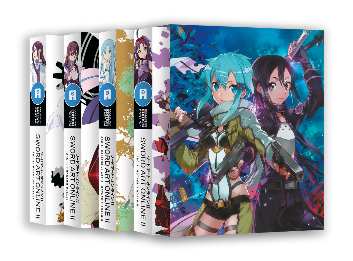 StartWithThis's tweet photo. Follow and RT to #win the complete #SwordArtOnline II Complete Box Set and other goodies with the blog! #giveaway #Competition #anime https://t.co/k5Olpz7rD2