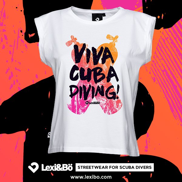 _ScubaDiving_'s tweet photo. Viva Cuba Diving! Women t-shirt @lexiandbo 🐠
https://t.co/uRWyhwbolS

#scubadiving #organic #streetwear #cubadiving #Clothing #tshirts #cuba https://t.co/uj1ApFswzq