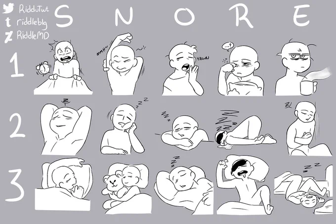 Going to do more sleep studies like Pharah's based off this cute meme by @RidduTwt feel free to ask for a character and # ;^) 