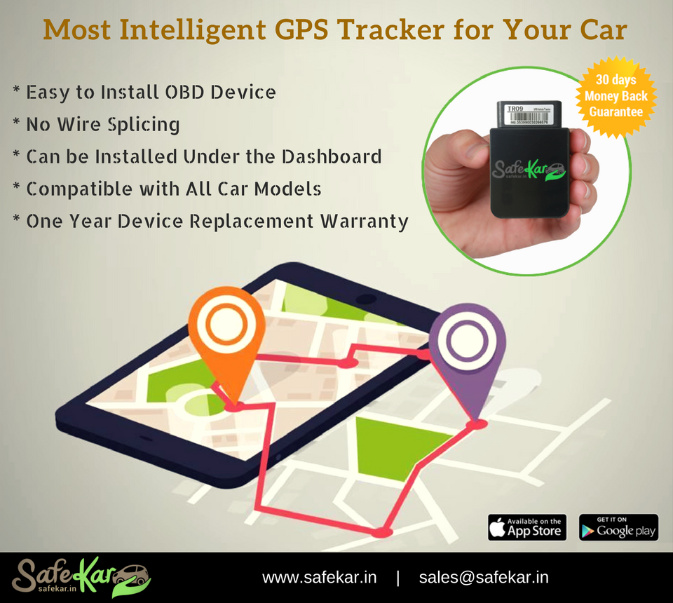 SafeKar's tweet photo. Never Lose Sight of Your Beloved Car!!

Now protect your car with SafeKar's affordable OBD #GPSTracking Device.

https://t.co/UIKa7y5mH3 https://t.co/guwWM03HVC