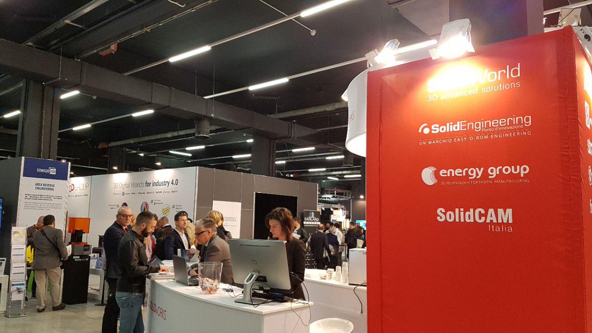 easydrom's tweet image. #TechnologyHub 2017
20-22 Aprile - MiCo di Milano
#SolidEngineering con il @THE3DGROUP
#innovazione e #tecnologia per l&apos;#Industry40