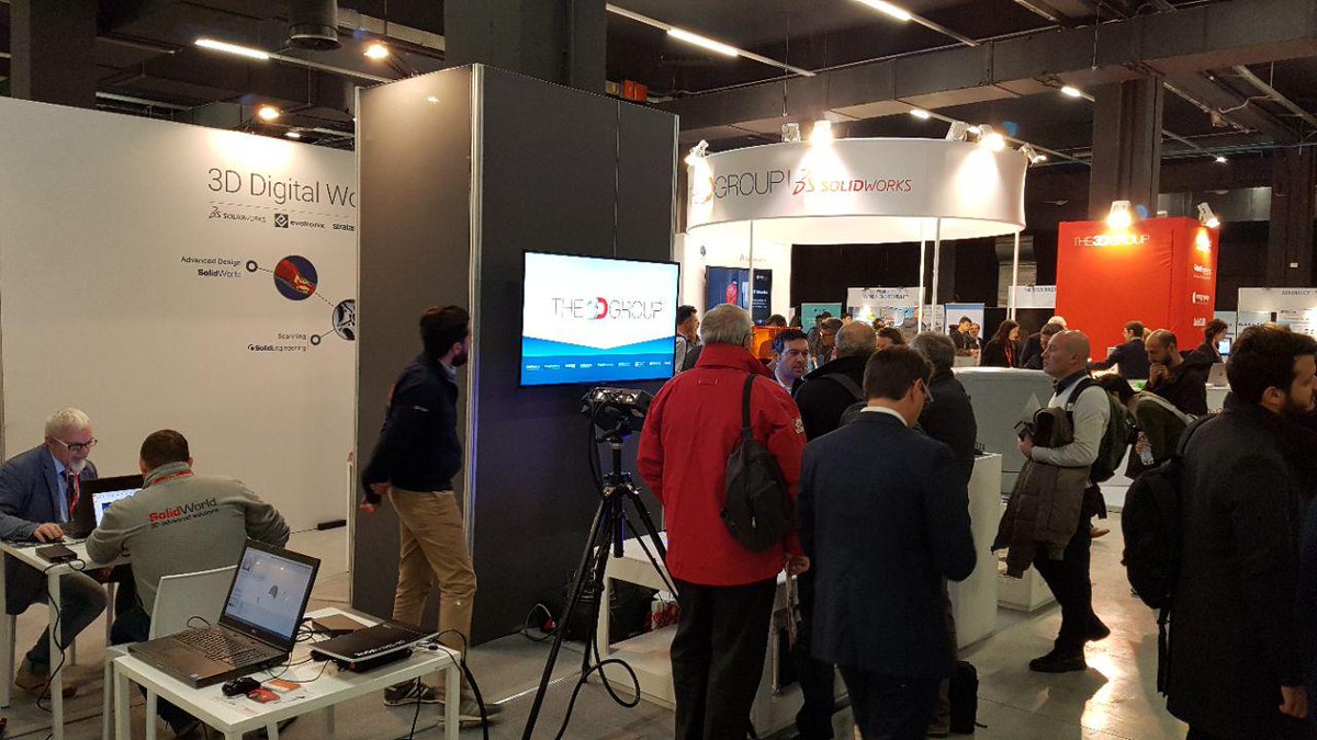 easydrom's tweet image. #TechnologyHub 2017
20-22 Aprile - MiCo di Milano
#SolidEngineering con il @THE3DGROUP
#innovazione e #tecnologia per l&apos;#Industry40