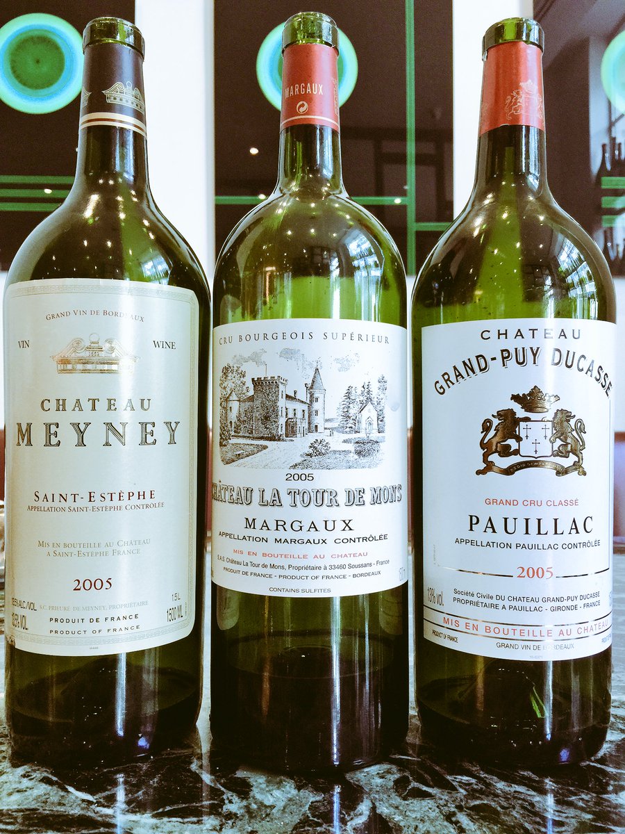 EllaLister's tweet photo. Fascinating 12-year verticals of @CAgrandscrus : Meyney (v consistent), Grand-Puy-Ducasse (more up &amp; down), and La Tour de Mons (improving) https://t.co/KnNqGdDpS1