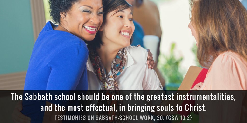 Let’s invite our friends and neighbors to Sabbath School and church, especially those with children. #UIP20