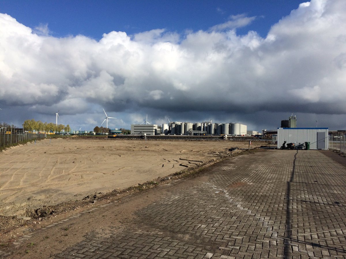 RTP_Druten's tweet photo. Project in beeld. Het bouwterrein ligt klaar om de demofabriek voor #ChainCraft te gaan bouwen. RTP levert hiervoor de E&I installaties. https://t.co/9DOqkXtNX4