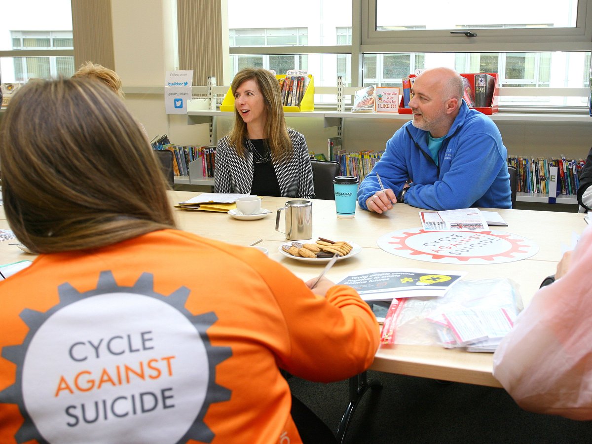 bhlecm's tweet image. @CASuicide and people from North Belfast will be coming together to promote positive mental health @boysmodelschool  09.30 wed 26/4🚴‍♀️