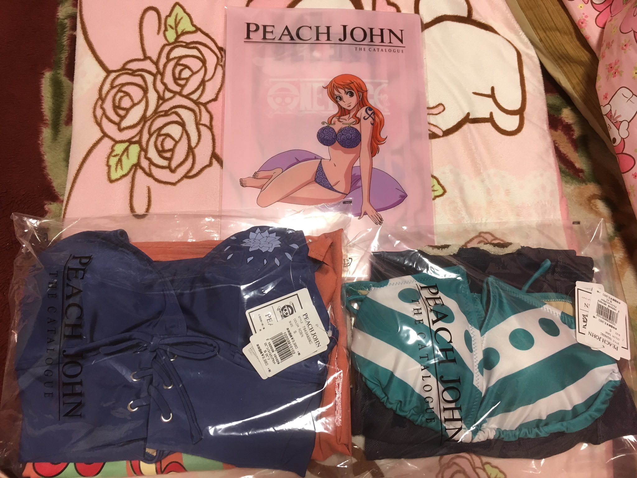 ワンピース ナミ PEACH JOHN コラボ 水着 コスプレ 水着 ビキニ ONEPIECE ピーチジョン ナミ コスプレ - メルカリ