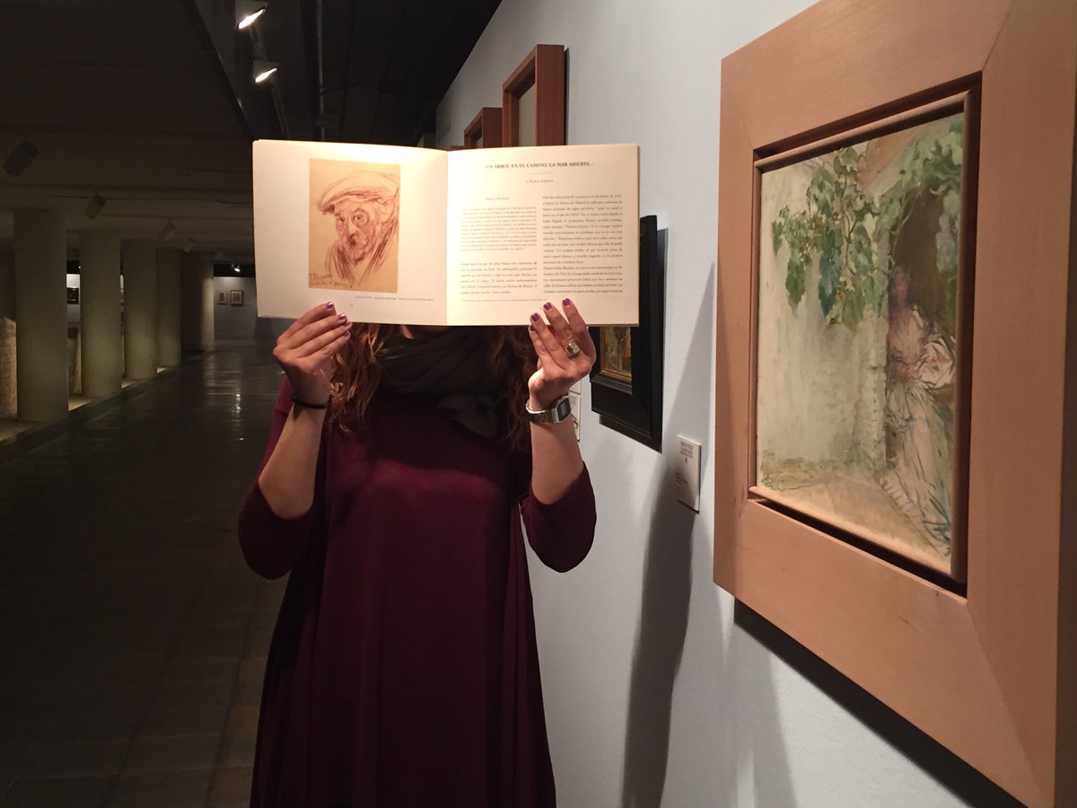 gva_IVAM's tweet photo. Descobreix a #Pinazo en l'#exposició 'Pinazo i les avantguardes' i a #BibliotecaIVAM! #DiaDelLlibre #AnyPinazo https://t.co/lWPjGPMI8o