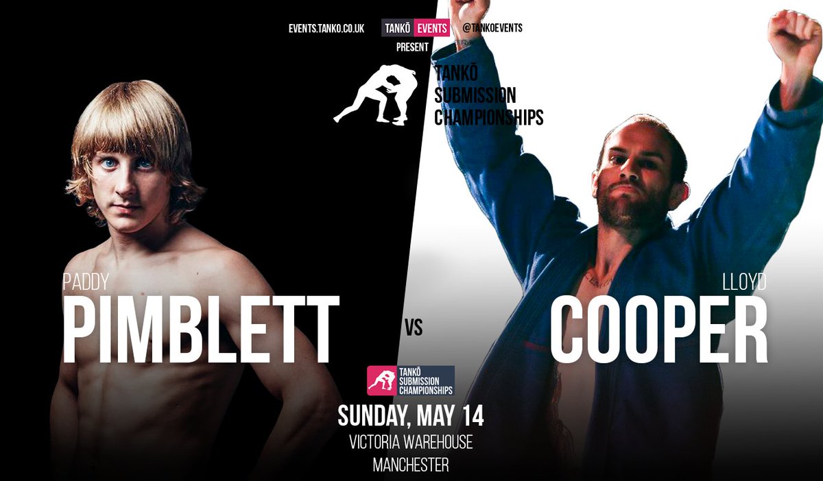 Two huge bouts are added to the inaugural Tanko Submission Championship, May 14th @ The Victoria Warehouse.