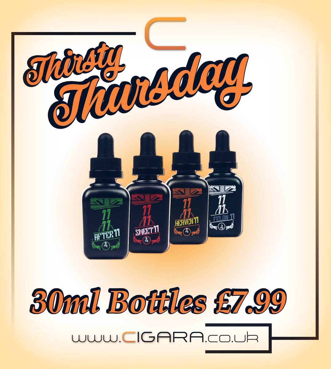 Your favourite tobacco range from <a href="/VapeDinnerLady/">Vape Dinner Lady</a> is on offer this #thirstythursday !