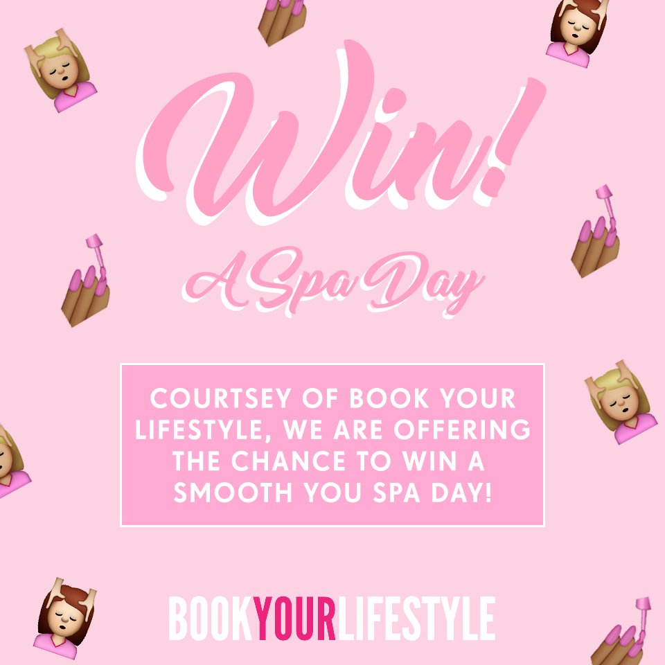 OfficialPLT's tweet image. Bank Hol Blues = Cured ✔️WIN a LUXURY SPA DAY for you &amp;amp; your BFF c/o @bookyrlifestyle &amp;amp; @Smooth_U 💖💆🏽FOLLOW &amp;amp; RT to enter 💕Ends midnight Sun
