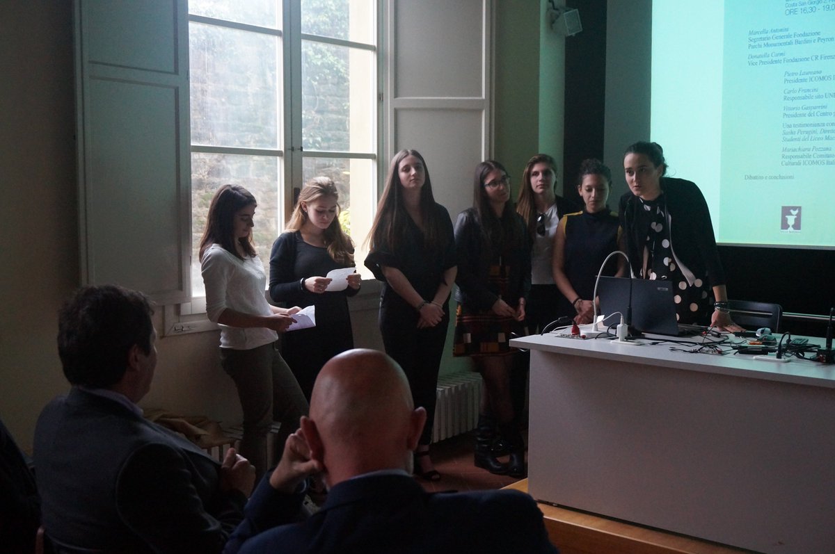 L'importanza di partire dalle giovani generazioni...Ringraziamo le studentesse della #NiccolòMachiavelli per il lavoro su #FirenzeperBene!