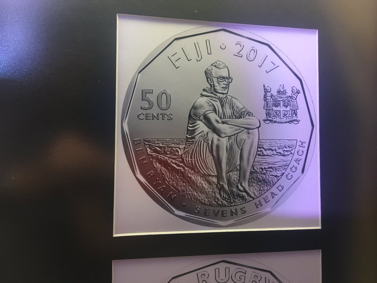 Fiji's new 50c Coin - what a journey I've had. #veilomani