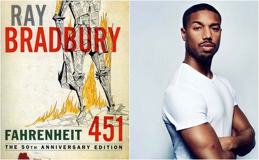 BookRiot's tweet photo. HBO IS ADAPTING FAHRENHEIT 451 STARRING MICHAEL B. JORDAN AND WE CAN'T STOP YELLING https://t.co/xt9qu1Gn26 https://t.co/XjqMwSLZj0