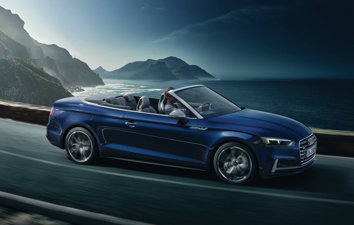 creweaudi's tweet photo. Joining the #Audi #S5range is the #AllNew #S5Cabriolet! Find out more about the S5 Cabriolet in our #Blog post here https://t.co/0JWxLHLbkb https://t.co/SMN847HzLQ
