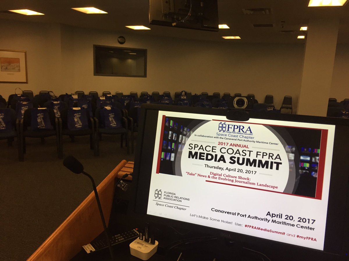 FPRASpaceCoast's tweet photo. Beautiful morning for the Annual Space Coast FPRA Media Summit! #myFPRA #fpraisforleaders https://t.co/mWDzZxo21Y