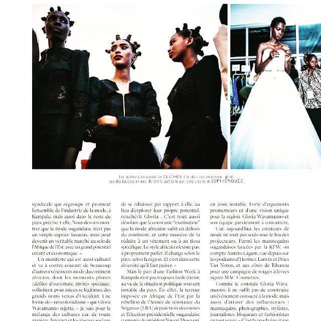 Kla_FW's tweet photo. KFW PRESS | PUBLICATION @l'ExpressStyles APRIL 2017 #klafw #ittakesavillage https://t.co/ocHKY0uOGy