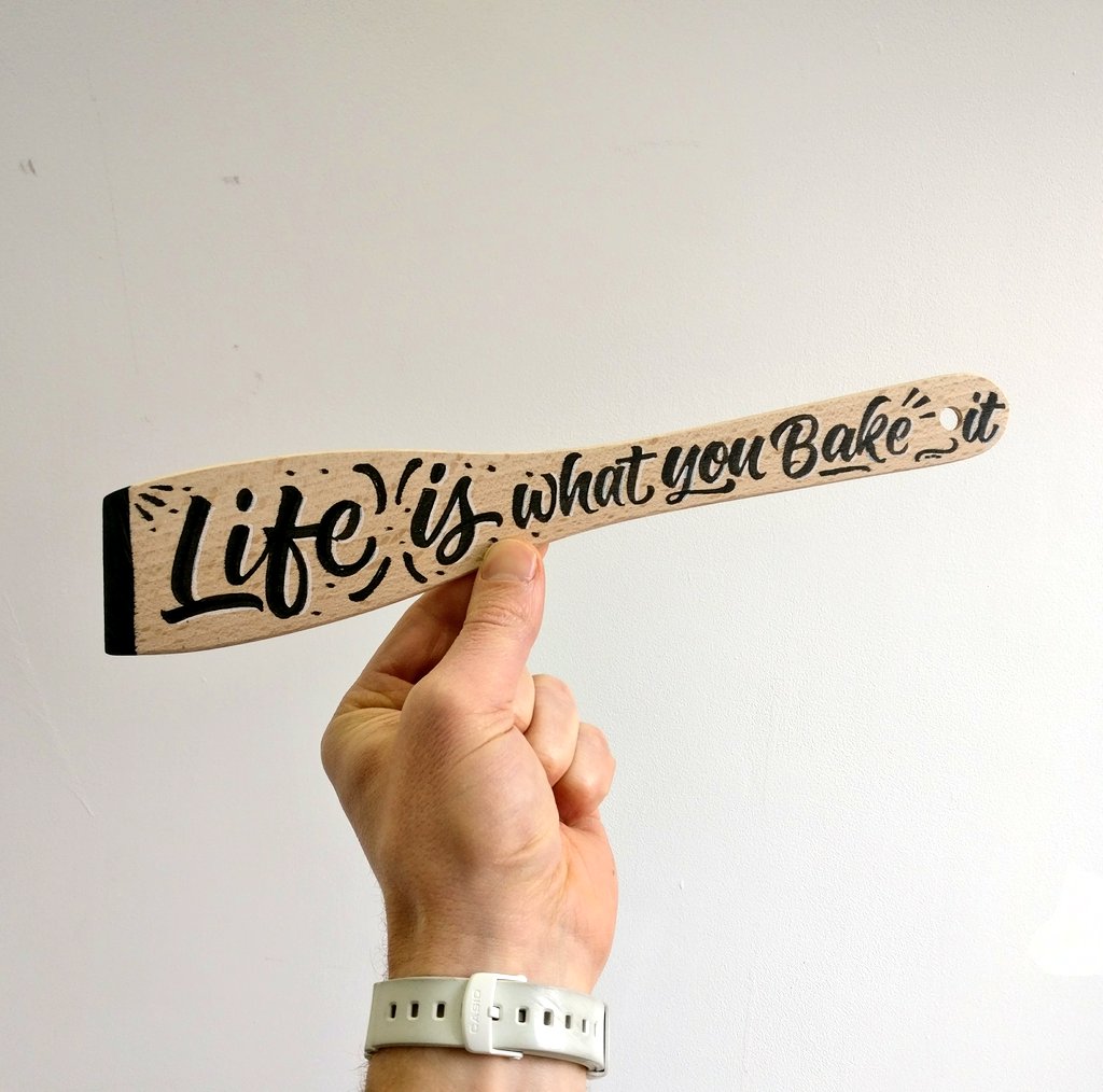 Ian_Barnard's tweet photo. Life is what you bake it. #cookingpuns https://t.co/xCjAWGhQ5I