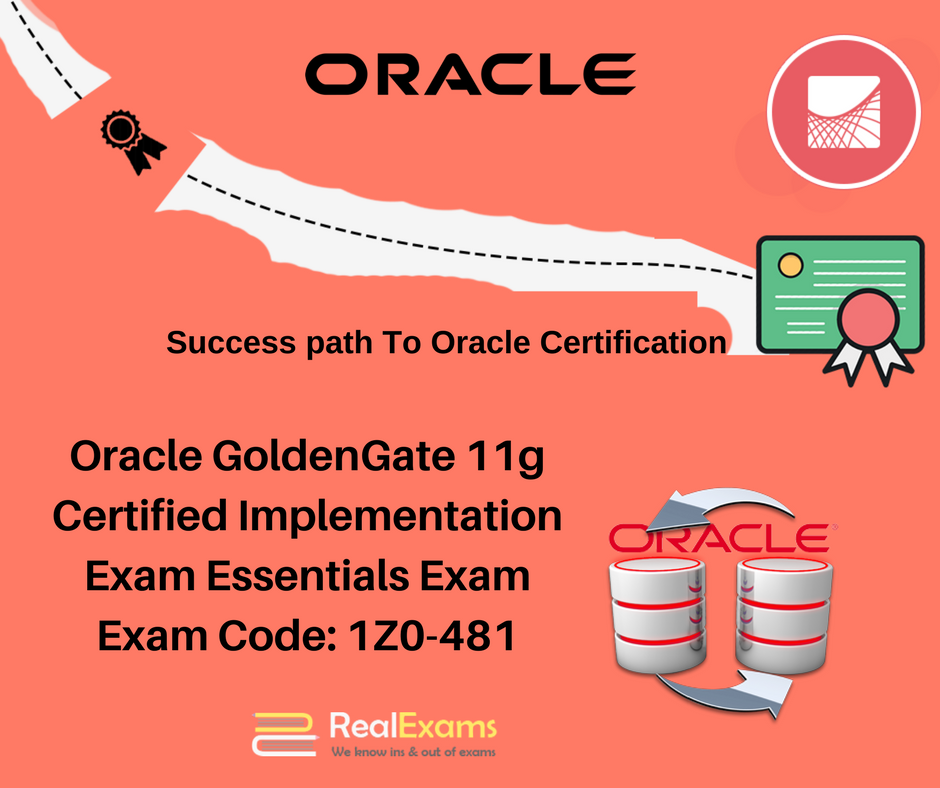 BernieRubulcaba's tweet image. #Oracle #GoldenGate11g Certified Implementation Exam Essentials 
Exam #Code: 1Z0-481 
bit.ly/2pTZXr3