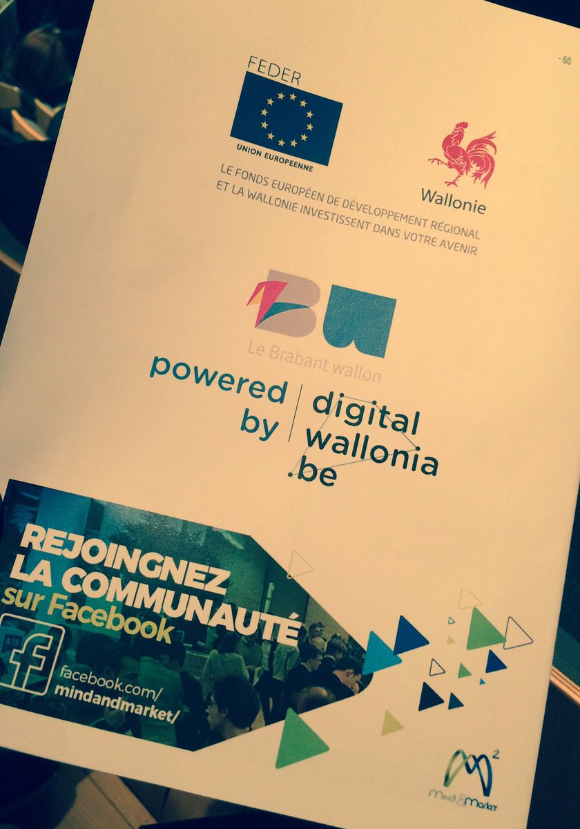 digitalwallonia's tweet photo. #MindandMarket powered by @digitalwallonia c'est parti! Un aperçu de la communauté ici ➡️https://t.co/z0PNyYIPxo #digitalwallonia https://t.co/493T5ZUxav