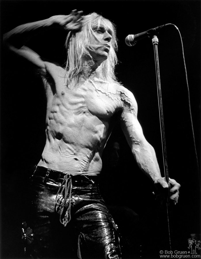 A very happy birthday to Iggy Pop who turns 70 today ! Photos by 