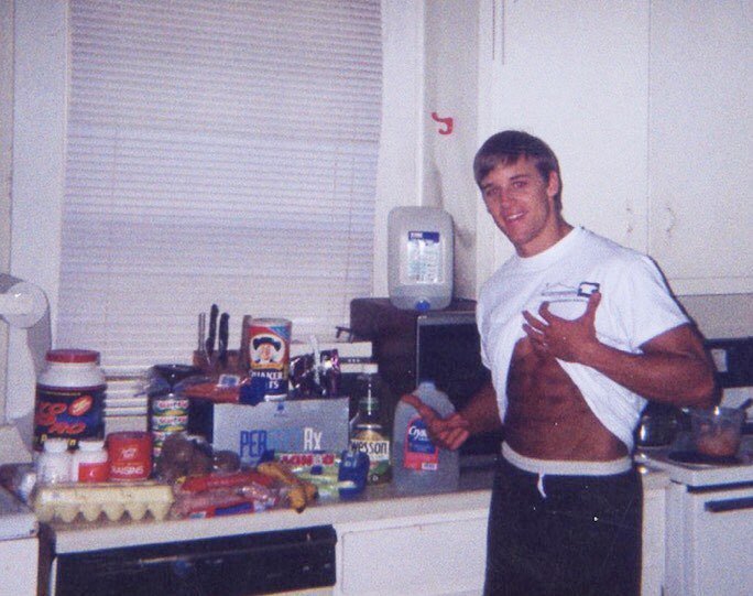 Throwback to our founder <a href="/forrestwalden/">Forrest Walden</a> meal prepping in college! #throwbackthursday #mealprep