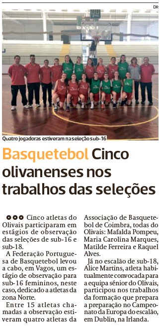 Diário As Beiras – Coimbra recebe final do campeonato nacional se sub-16 em  basquetebol