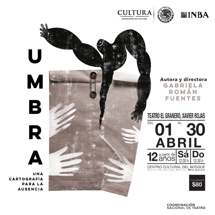 teatroinbal's tweet photo. #CortesíasGT ¡Gánate un pase doble para ver la obra "UMBRA"! Solo debes darle RT y ❤️ a este tweet. ¡Suerte! Hasta agotar existencias. 😉 https://t.co/E4xpa1Kf7u