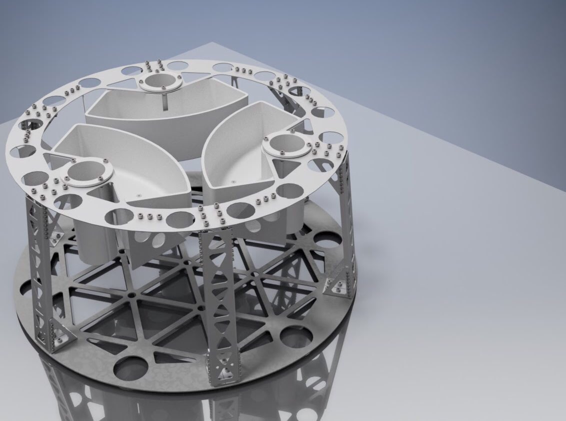 rahscubesat's tweet photo. CAD file of our prototype high altitude balloon payload! https://t.co/LBI0whfHEO