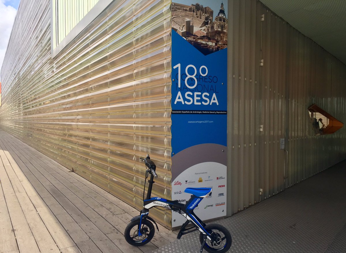 geacodesa's tweet photo. #Robstep llega a #Cartagena y será sorteada en el 18 congreso nacional @ASESAorg pásate por el stand de #SeidLab y participa en el sorteo https://t.co/jC1Rgy0lVP