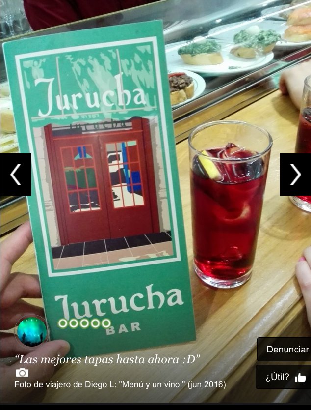 JuruchaBardetap's tweet photo. Así opinan sobre nosotros! Tú que opinas? #Jurucha #Bardepinchos #BarrioSalamanca https://t.co/rs1PH0pIX7 https://t.co/3NdINVlbGQ