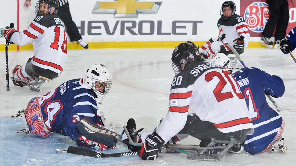CSCSaskatchewan's tweet photo. We're #SaskProud of @TeamCanada @HockeyCanada @HC_Sledge, who captured gold today, in South Korea! #35MStrong
https://t.co/vubCcexuMf https://t.co/5zx6q9i8ft
