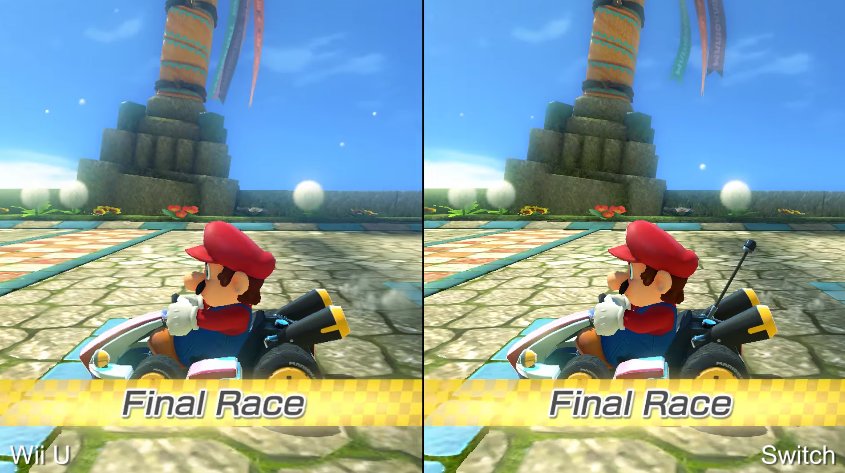 Gonintendotweet Digitalfoundry Mario Kart 8 Deluxe Switch Vs 3ds Wii U T Co 5omrxucjmj