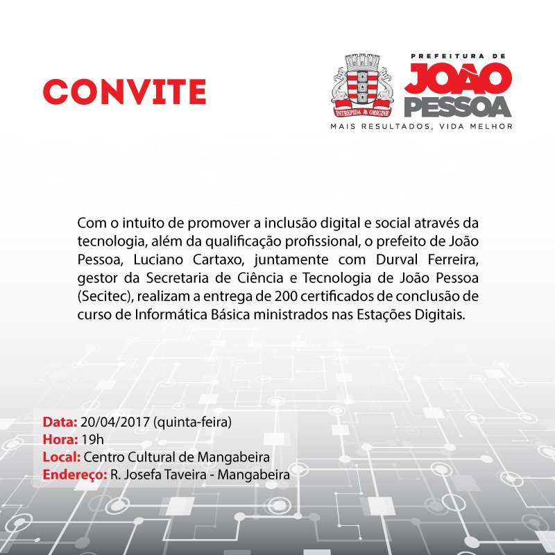 durvalferreiraa's tweet photo. Mais capacitação, mais esperança, empregabilidade e mudanças de realidade. Isso se faz com trabalho! #PMJPSecitec #gestão https://t.co/6Xtv67hswJ