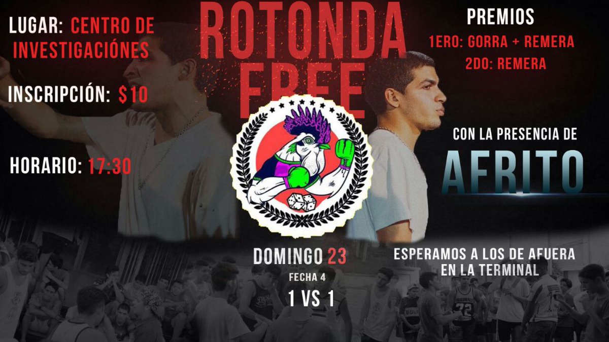 blinkokodylance's tweet photo. Pobre del que se pierda esta fecha de la @RotondaFree explota Diamante Wachoo https://t.co/PZyR34KhqN