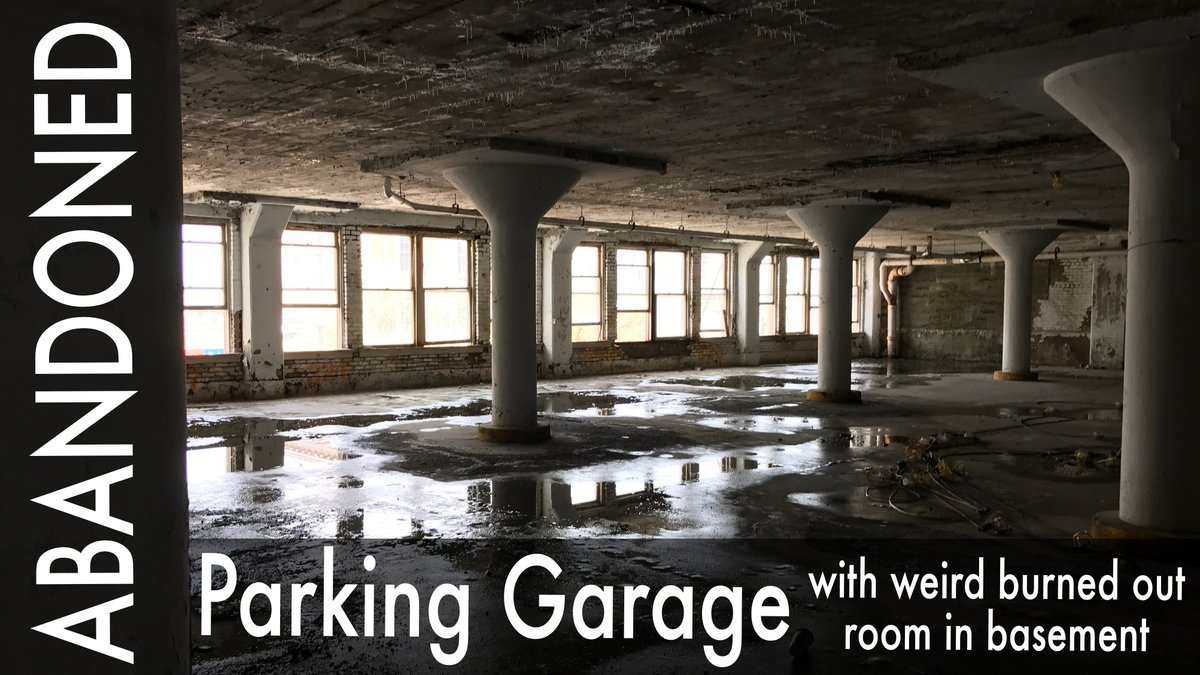 New Video!
We #explore an #abandoned parking garage. #creepy as #hell. #Urbex with friends HBC Films 

WATCH HERE: youtu.be/nfjo_7Pwc_g