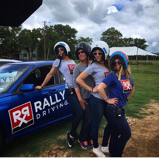 SWAMPStuntwomen's tweet photo. @purki1 @ActionWhit killin it this week in Texas at the #RallyReadyDrivingSchool w/mama Bear Eliza and #janeneCarleton https://t.co/WsYKOrYYbr