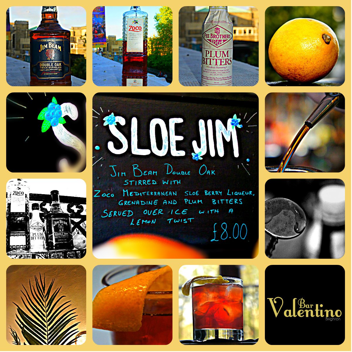 Slow down &amp; enjoy this hot weather with a sloe-based #COTW! This week using <a href="/JimBeamUK/">Jim Beam UK</a> Double Oaked Bourbon!...